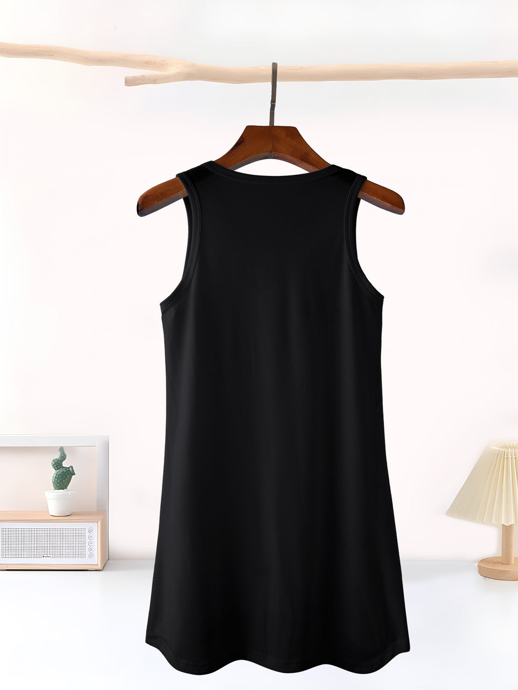 DTF 180gsm Women's Tank Dress(Front Printing)