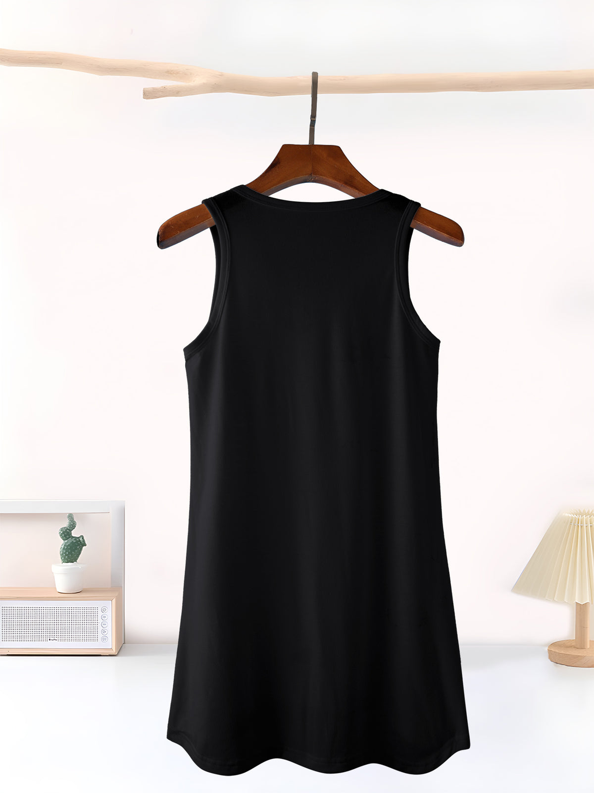 DTF 180gsm Women's Tank Dress(Front Printing)