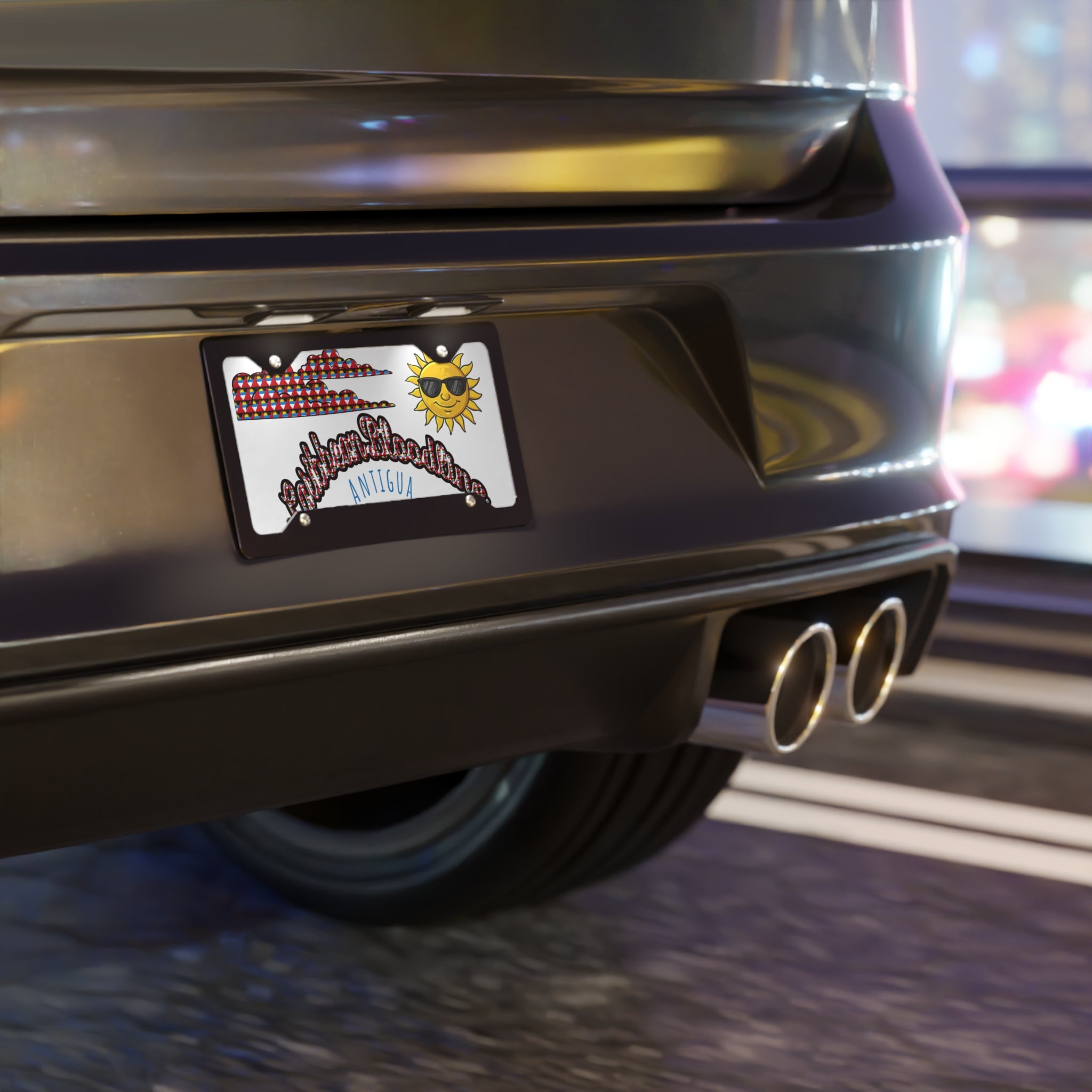 Antigua Vanity License Plate