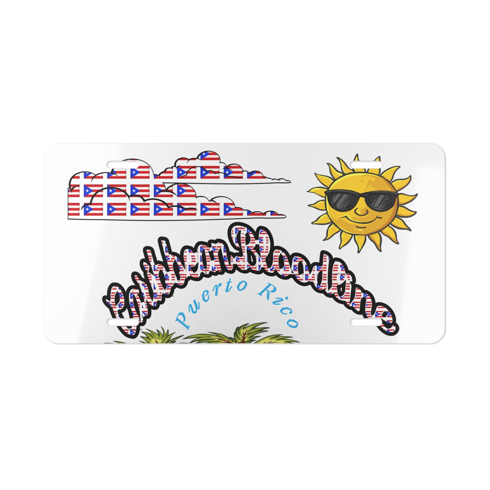 Puerto Rico Vanity License Plate