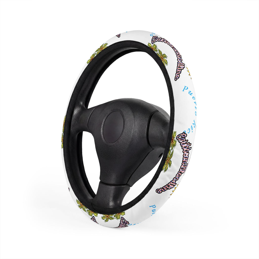Puerto Rico Steering Wheel Cover