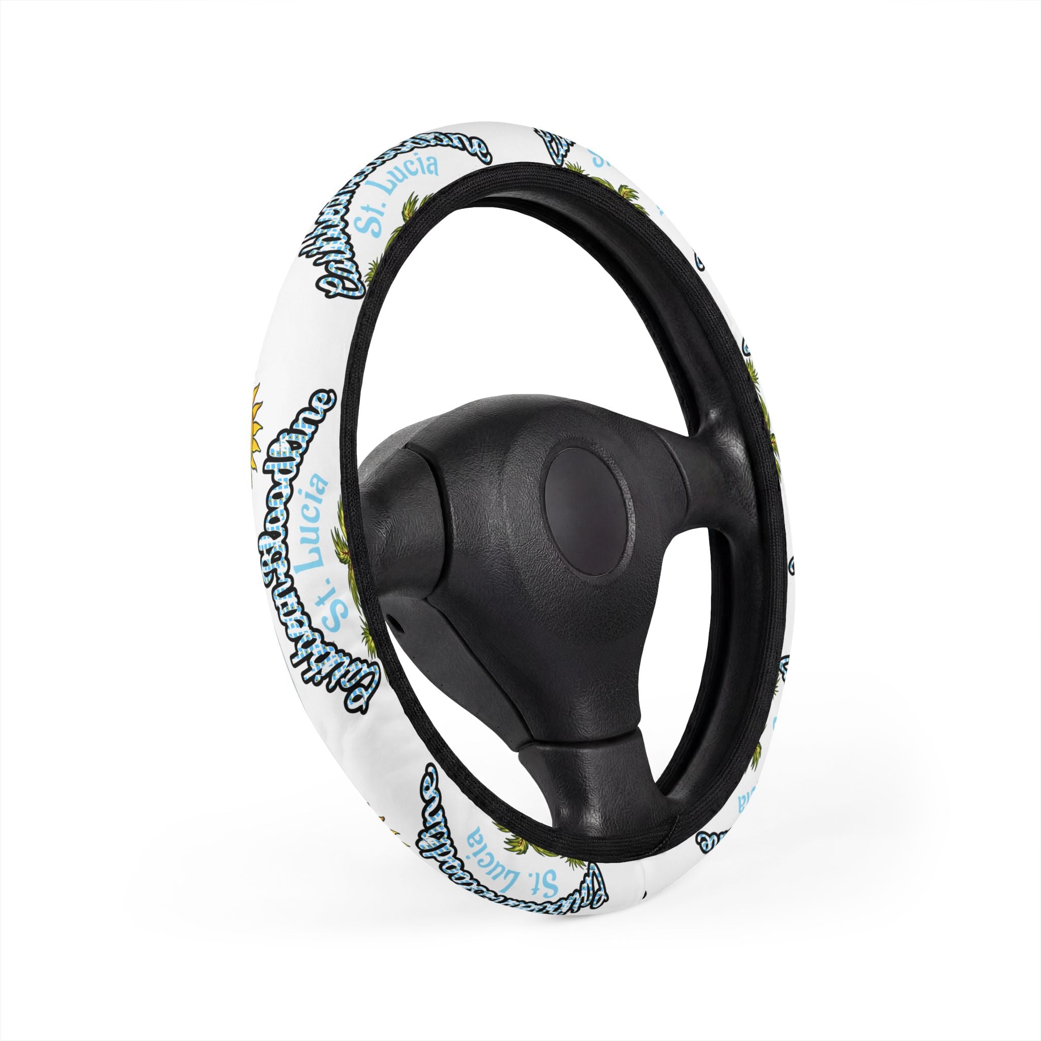 St. Lucia Steering Wheel Cover