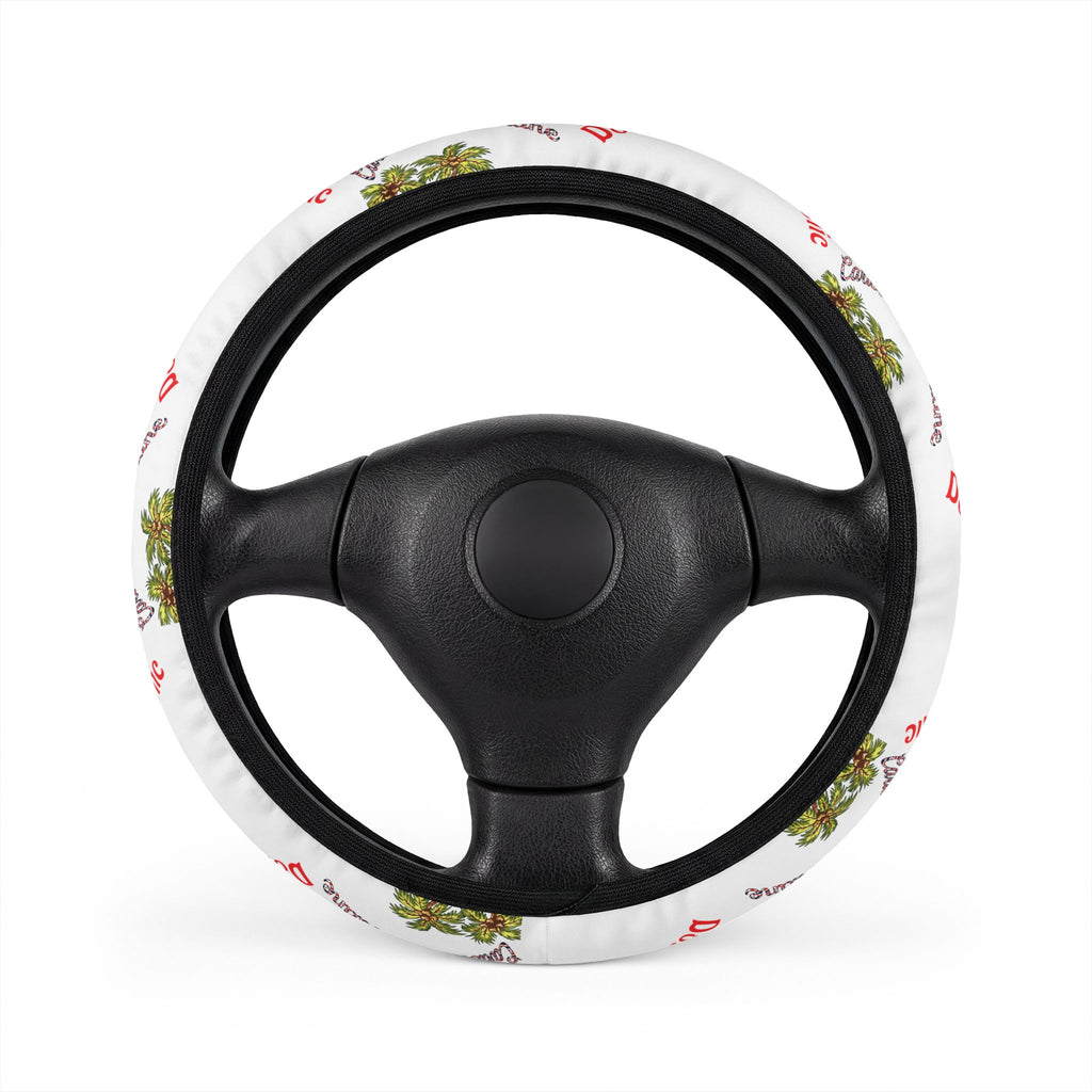 Dominican Republic Steering Wheel Cover