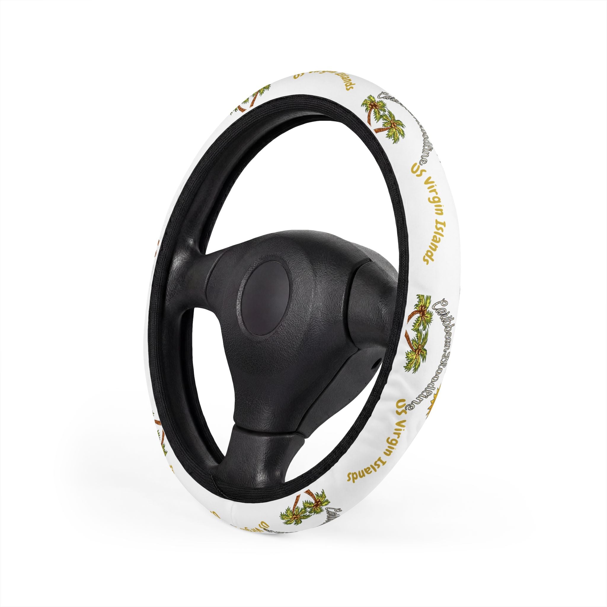 Virgin Islands Steering Wheel Cover