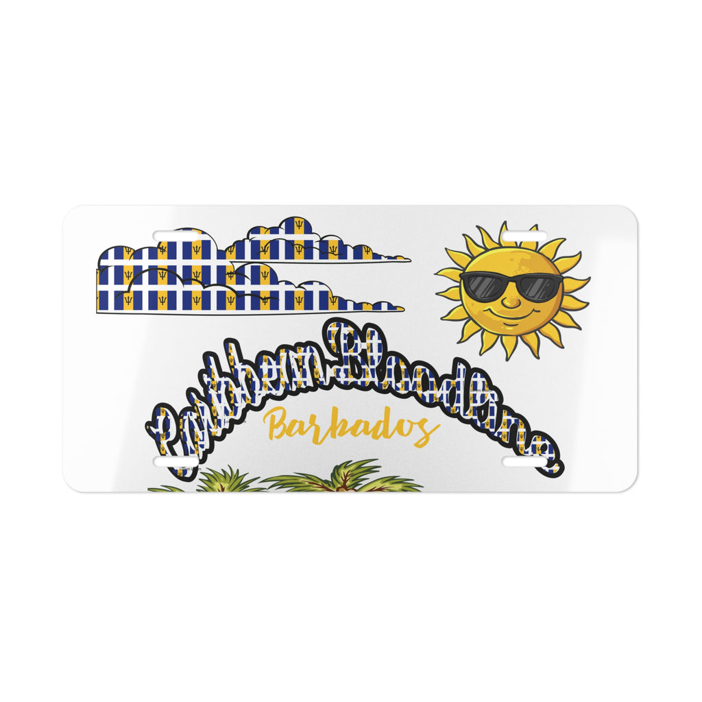 Barbados Vanity License Plate