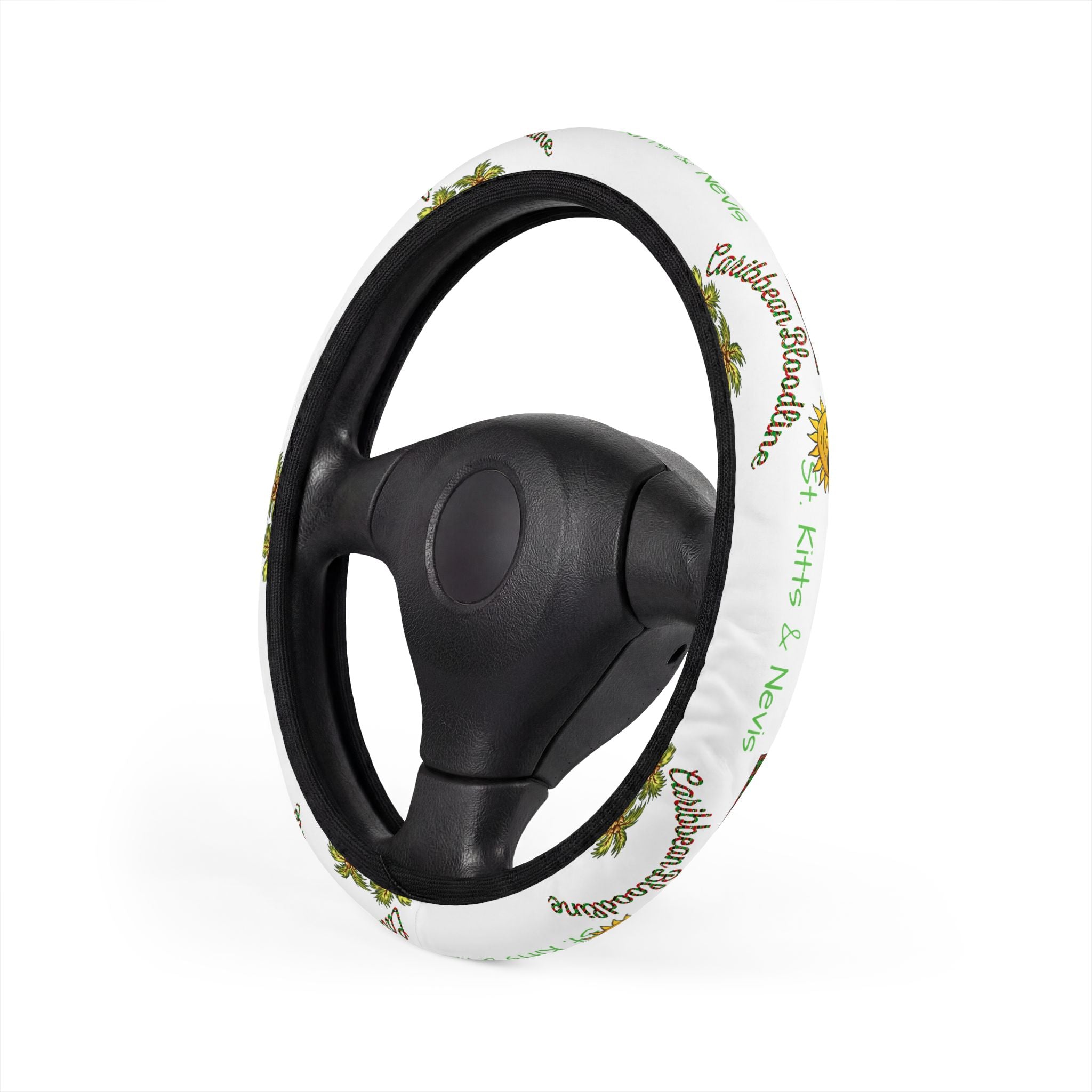 St. Kitts & Nevis Steering Wheel Cover