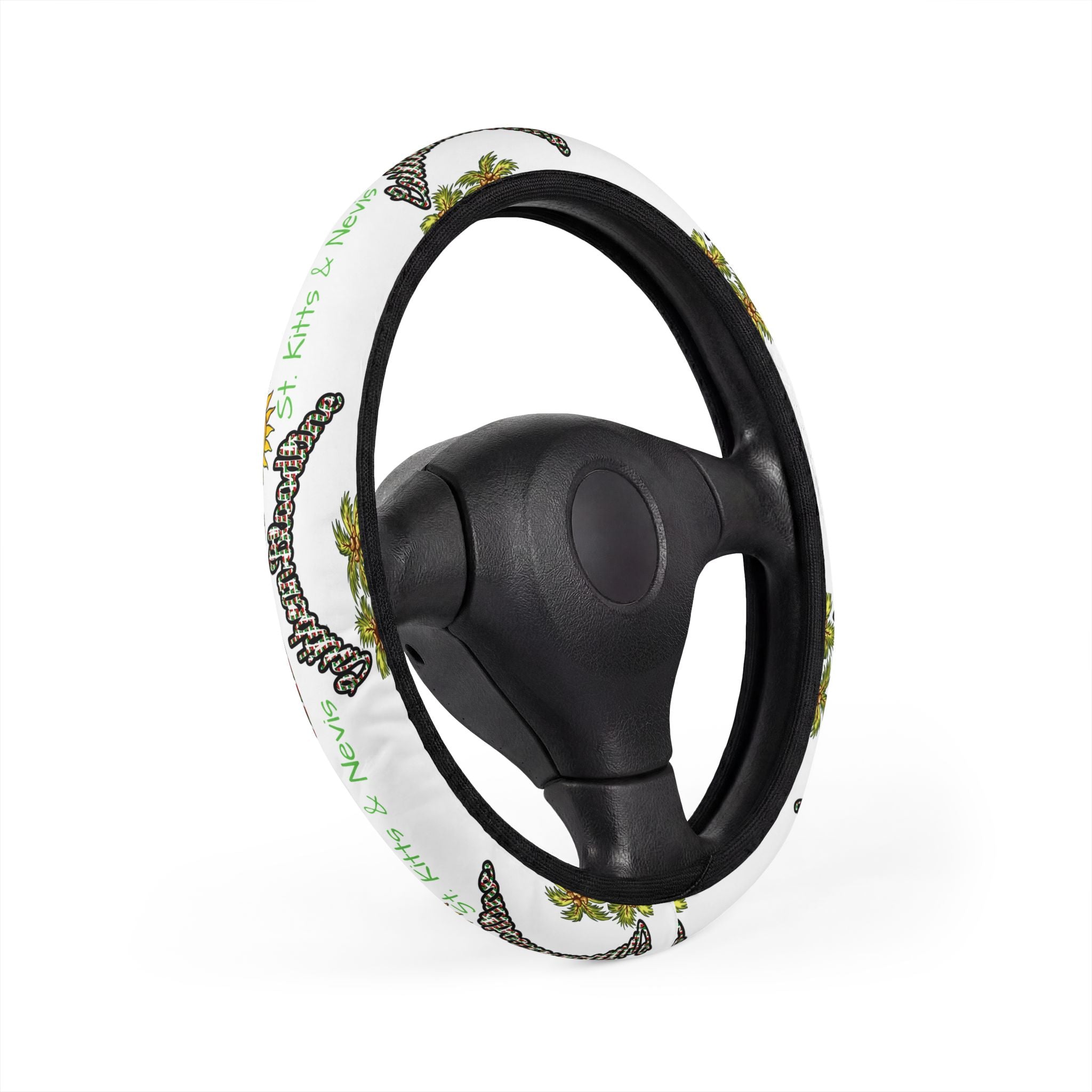 St. Kitts & Nevis Steering Wheel Cover