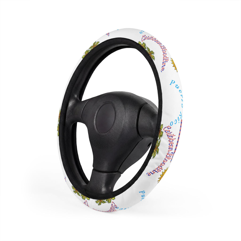 Puerto Rico Steering Wheel Cover
