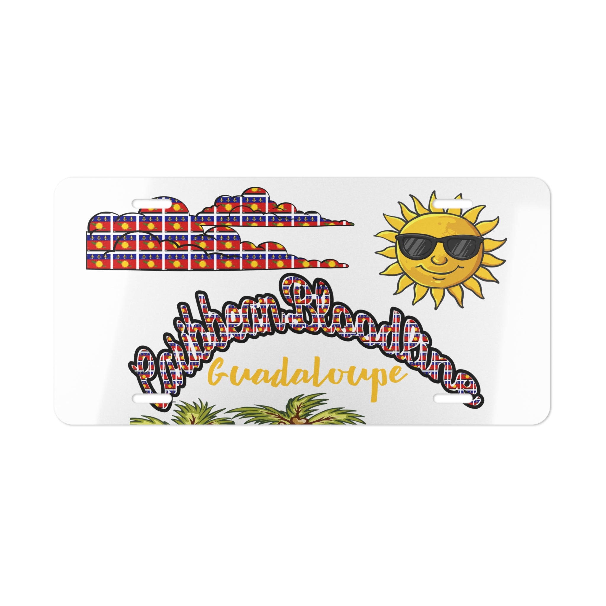 Guadeloupe Vanity License Plate