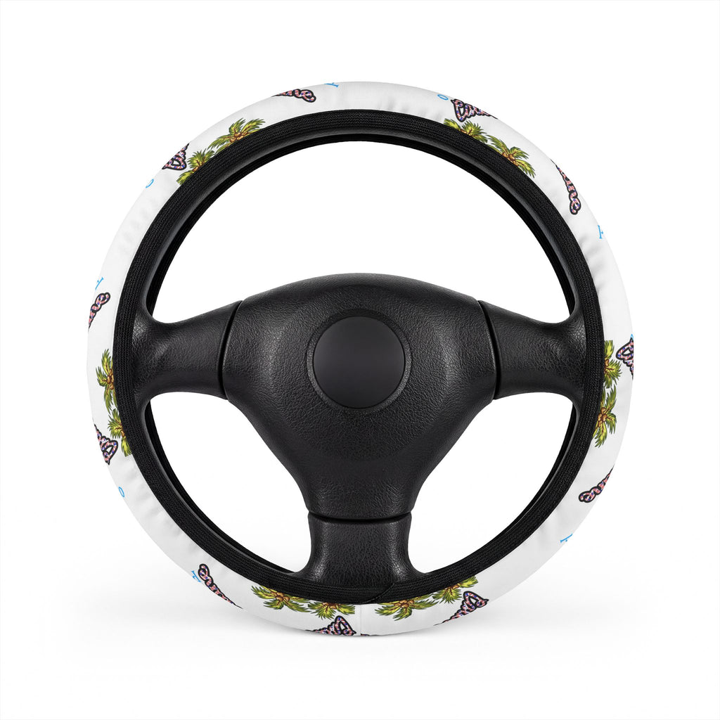 Puerto Rico Steering Wheel Cover