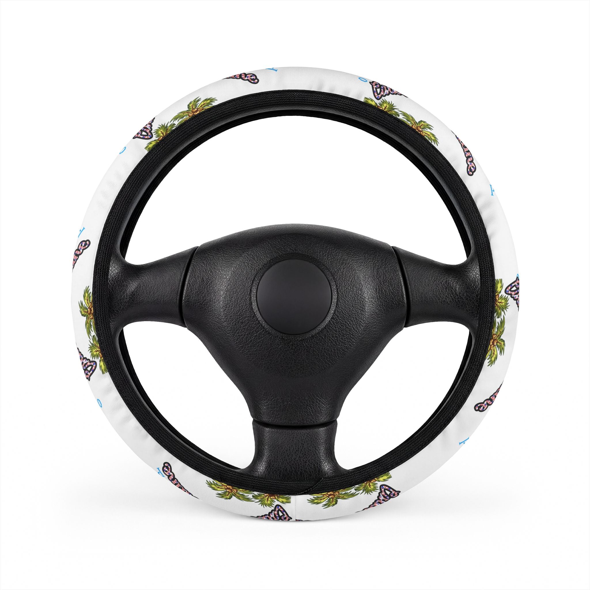 Puerto Rico Steering Wheel Cover