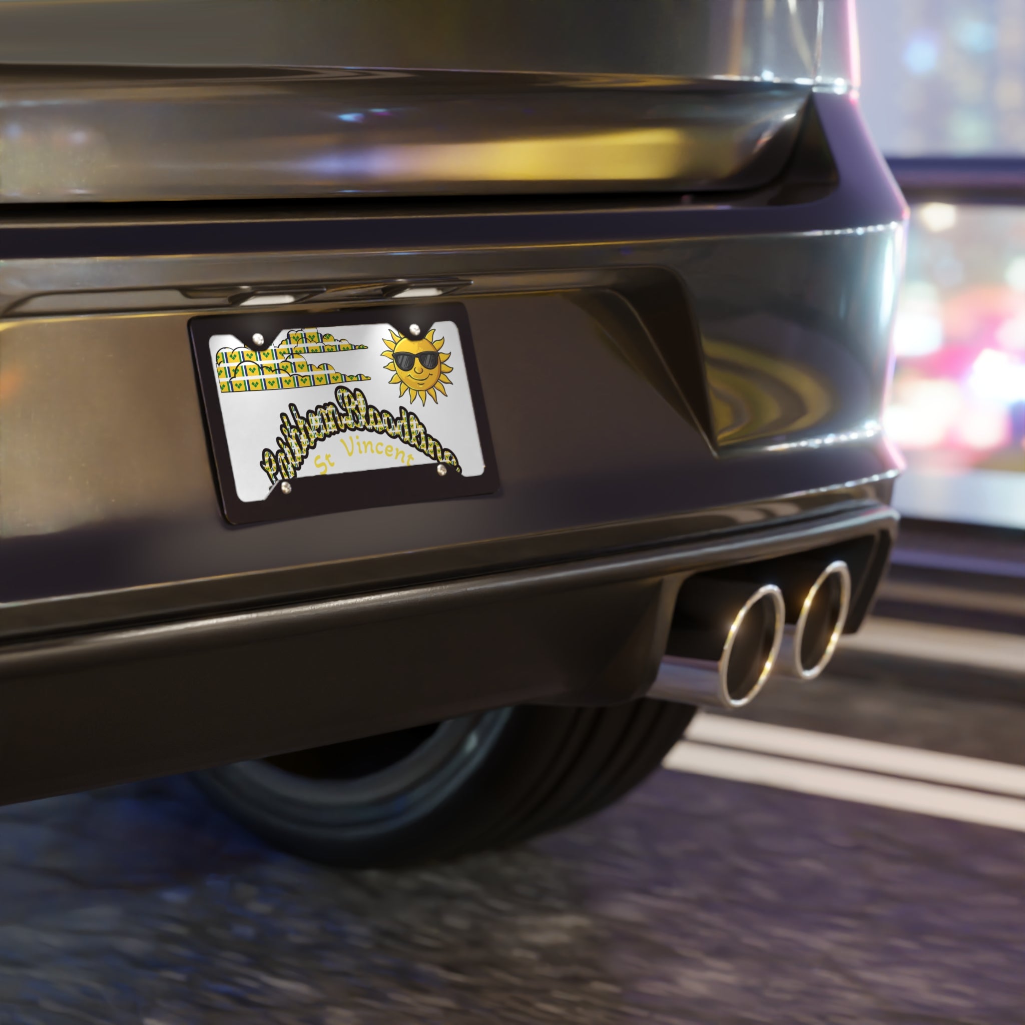 St. Vincent Vanity License Plate