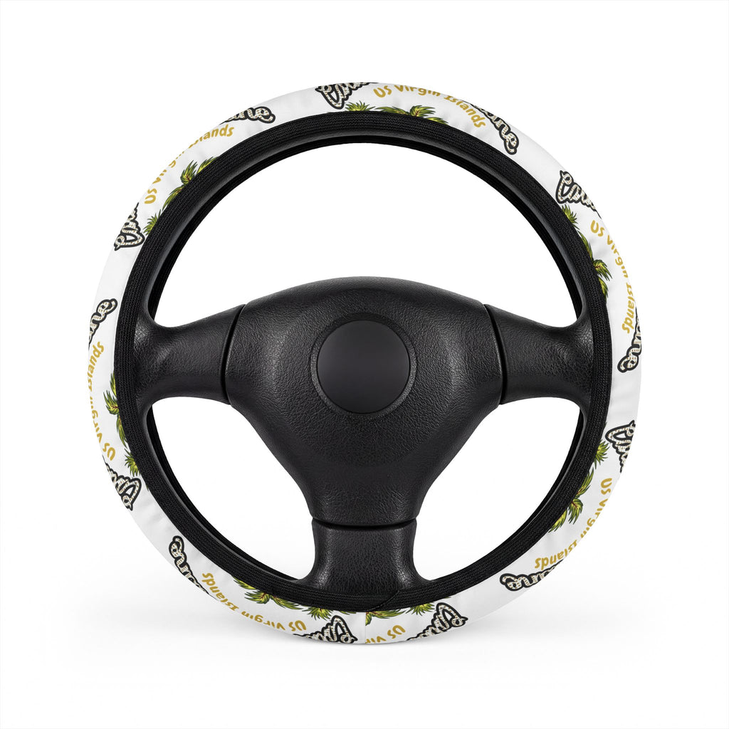 Virgin Islands Steering Wheel Cover