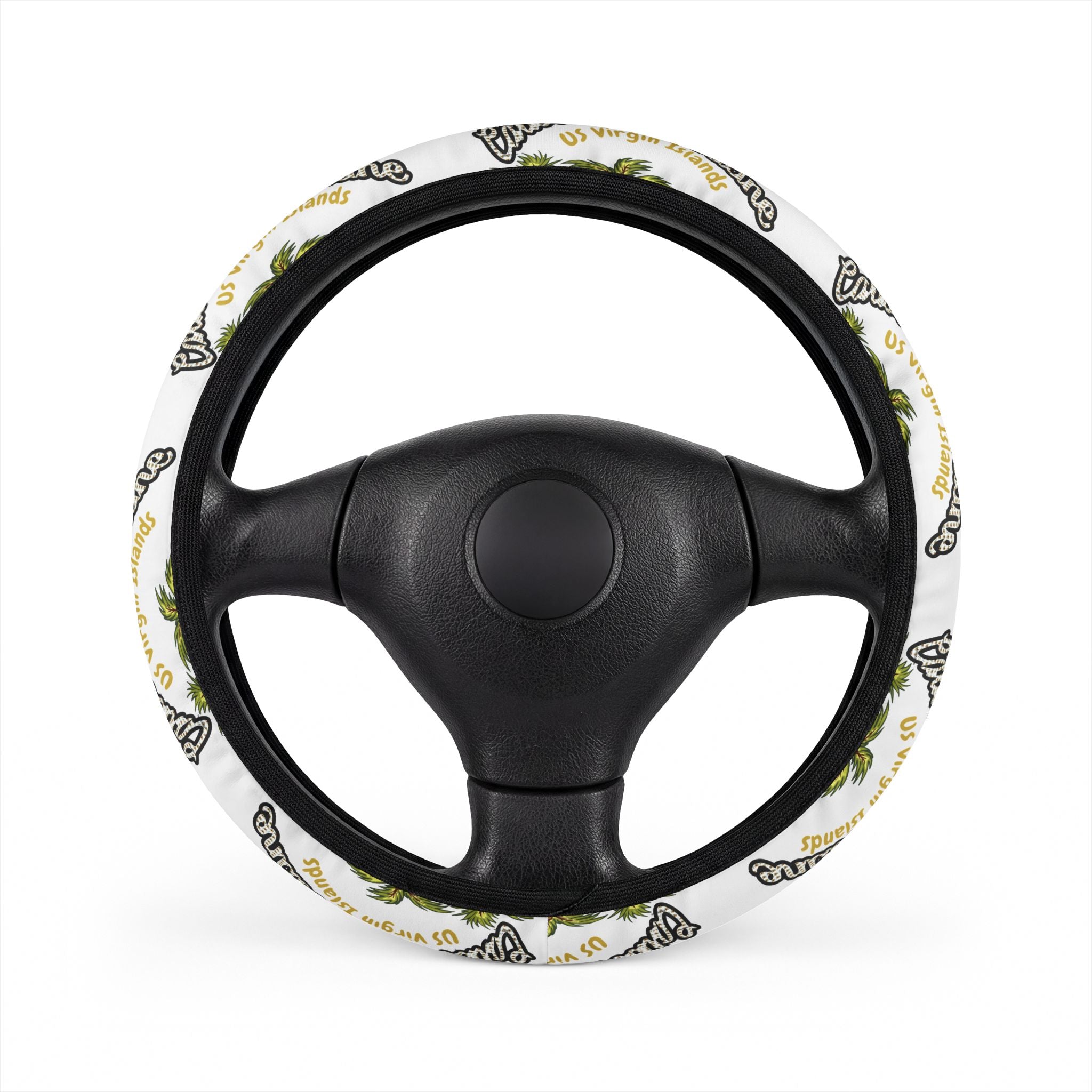 Virgin Islands Steering Wheel Cover