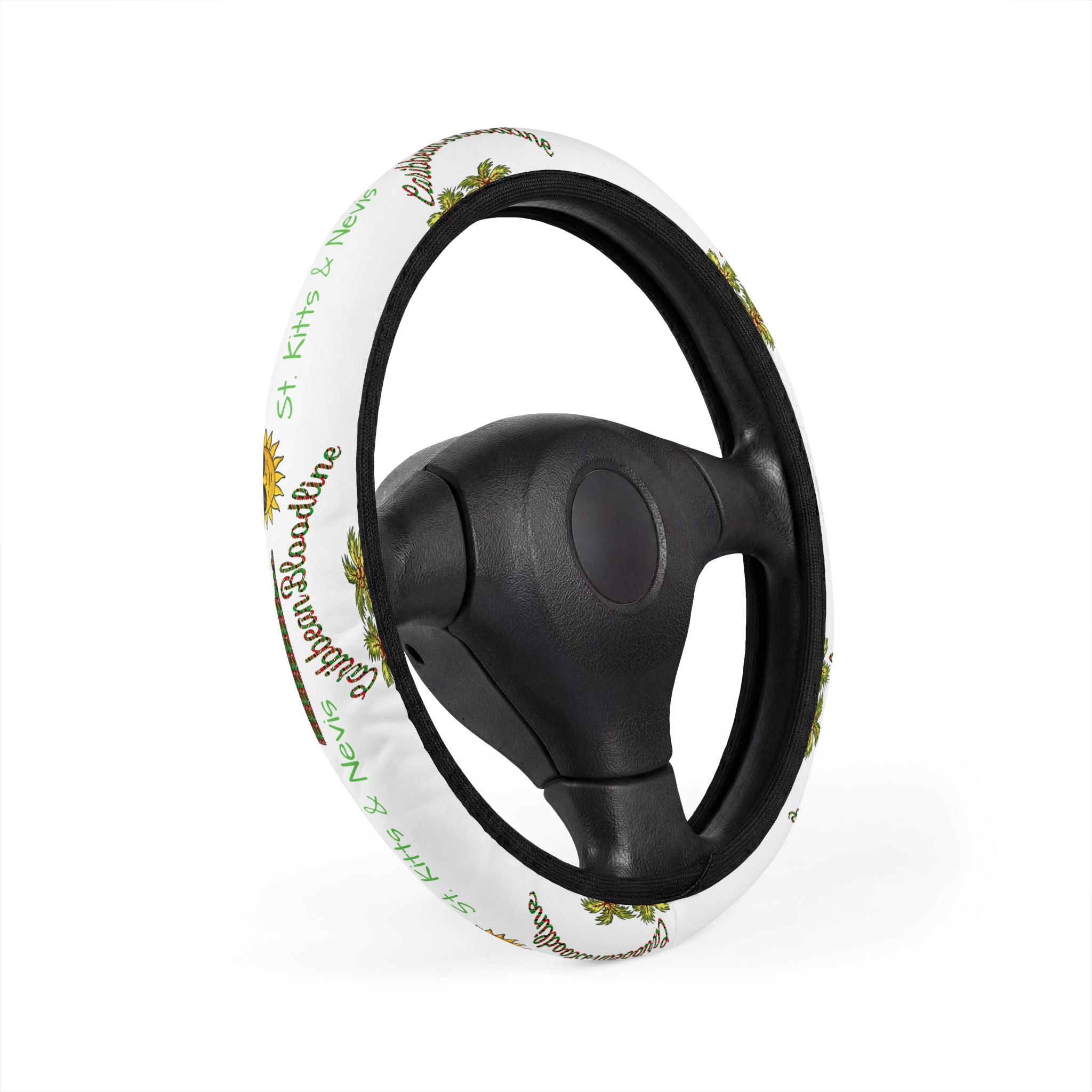 St. Kitts & Nevis Steering Wheel Cover