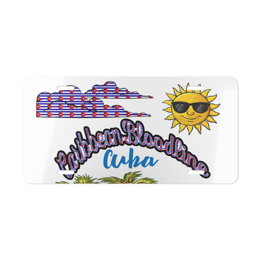 Cuba Vanity License Plate