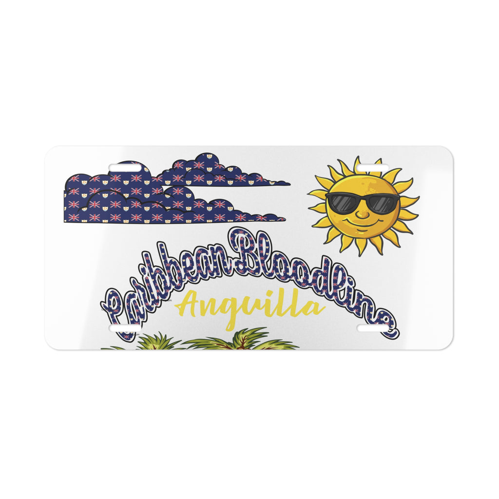 Anguilla Vanity License Plate