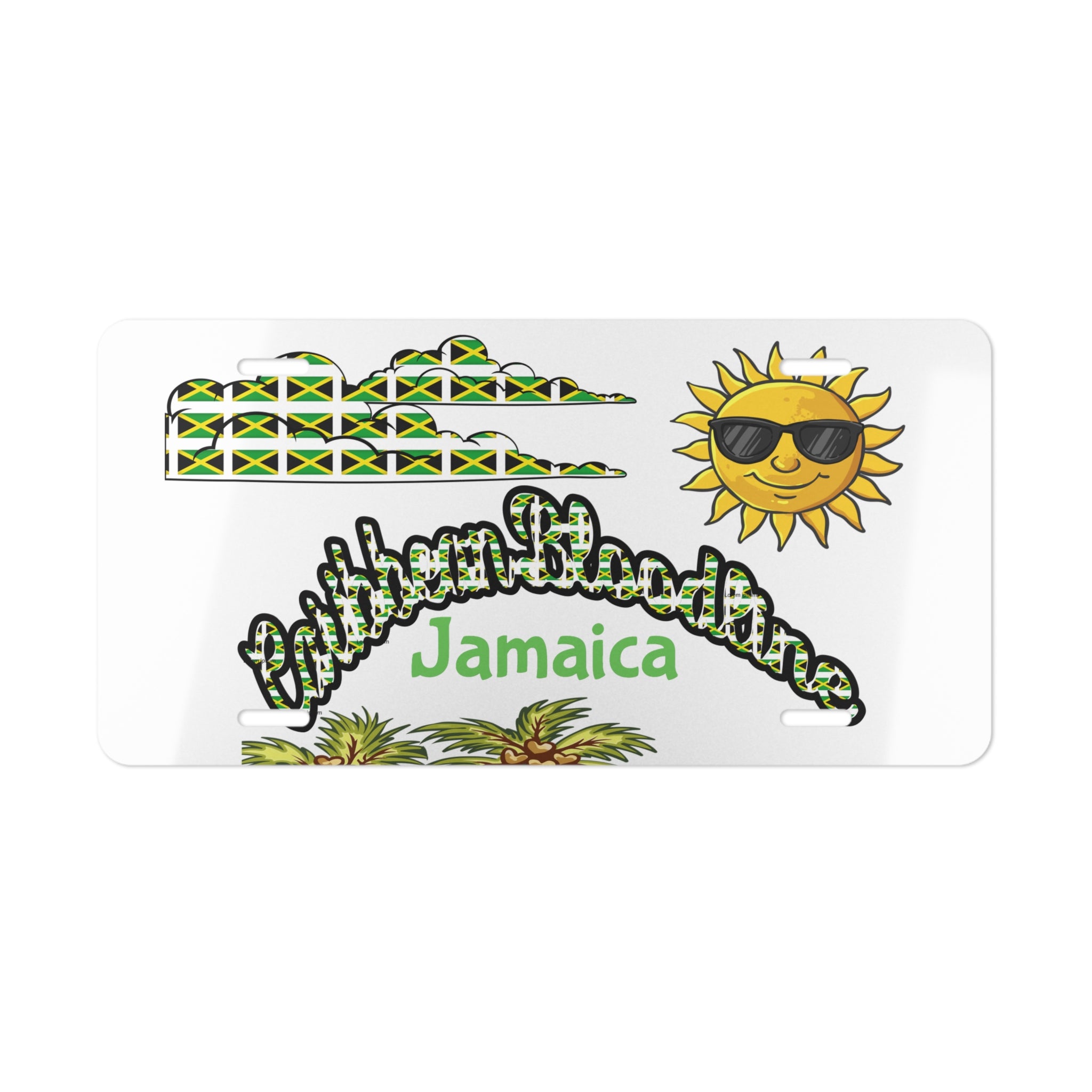 Jamaica Vanity License Plate