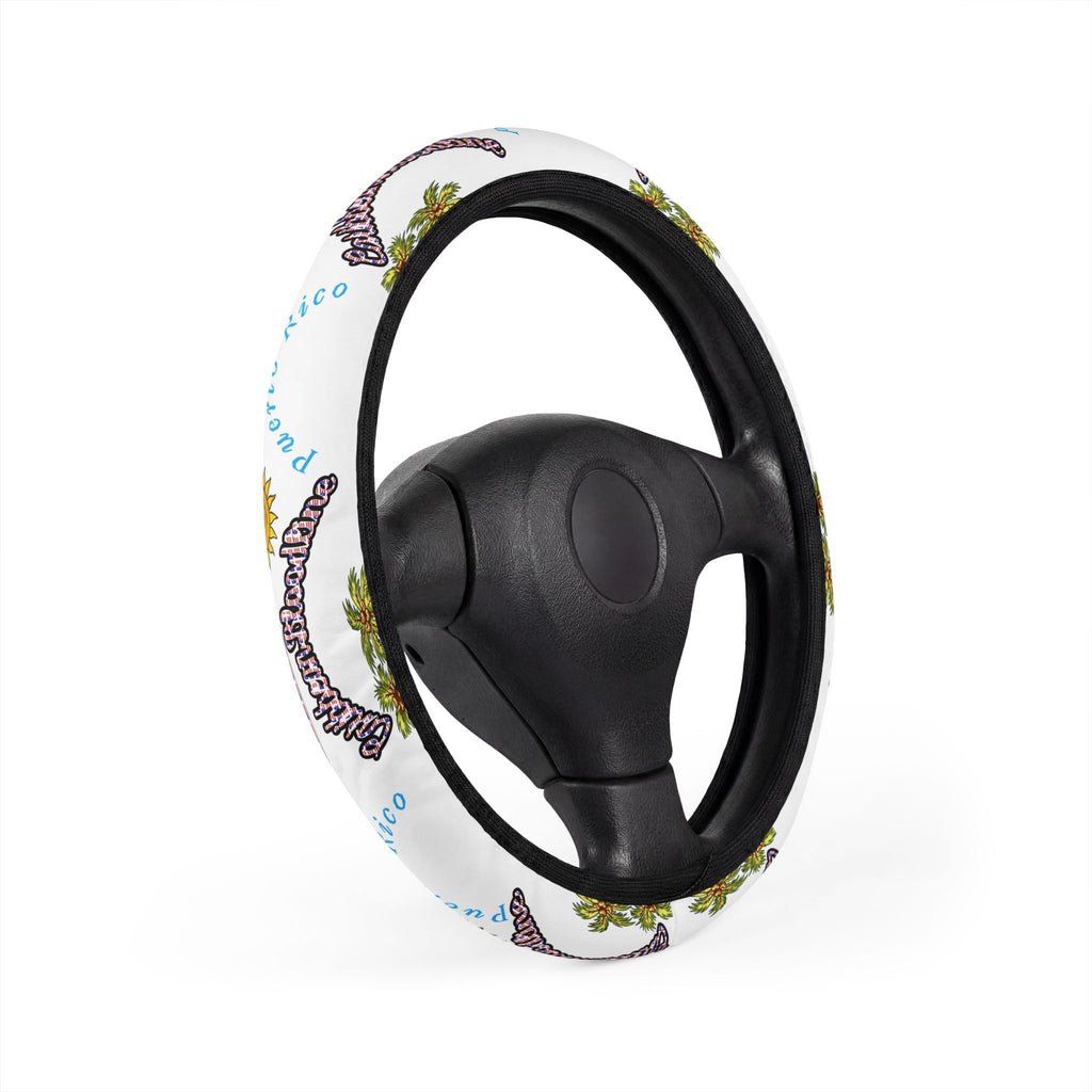 Puerto Rico Steering Wheel Cover