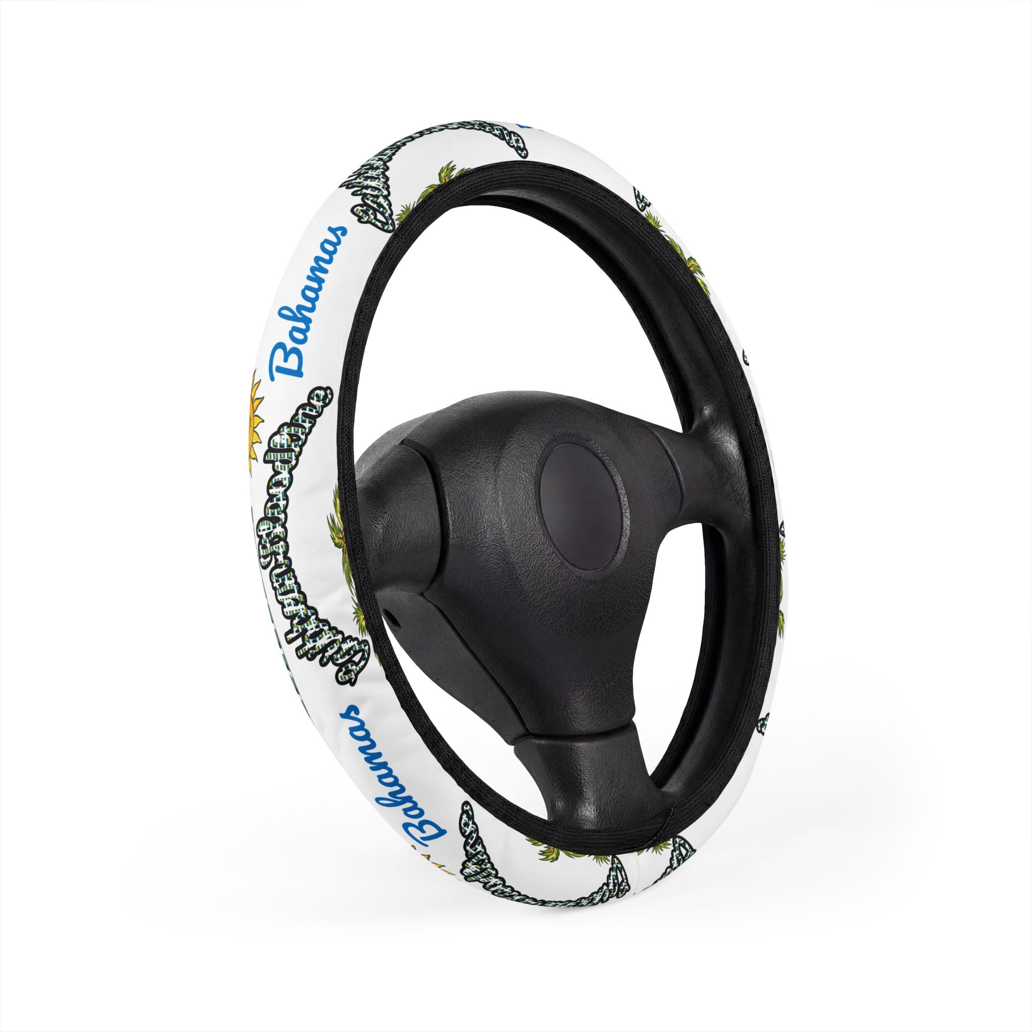 Bahamas Steering Wheel Cover