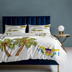 3-Piece Bedding Set-86"×70"/ 218×177cm (Dual-sideded Printing)