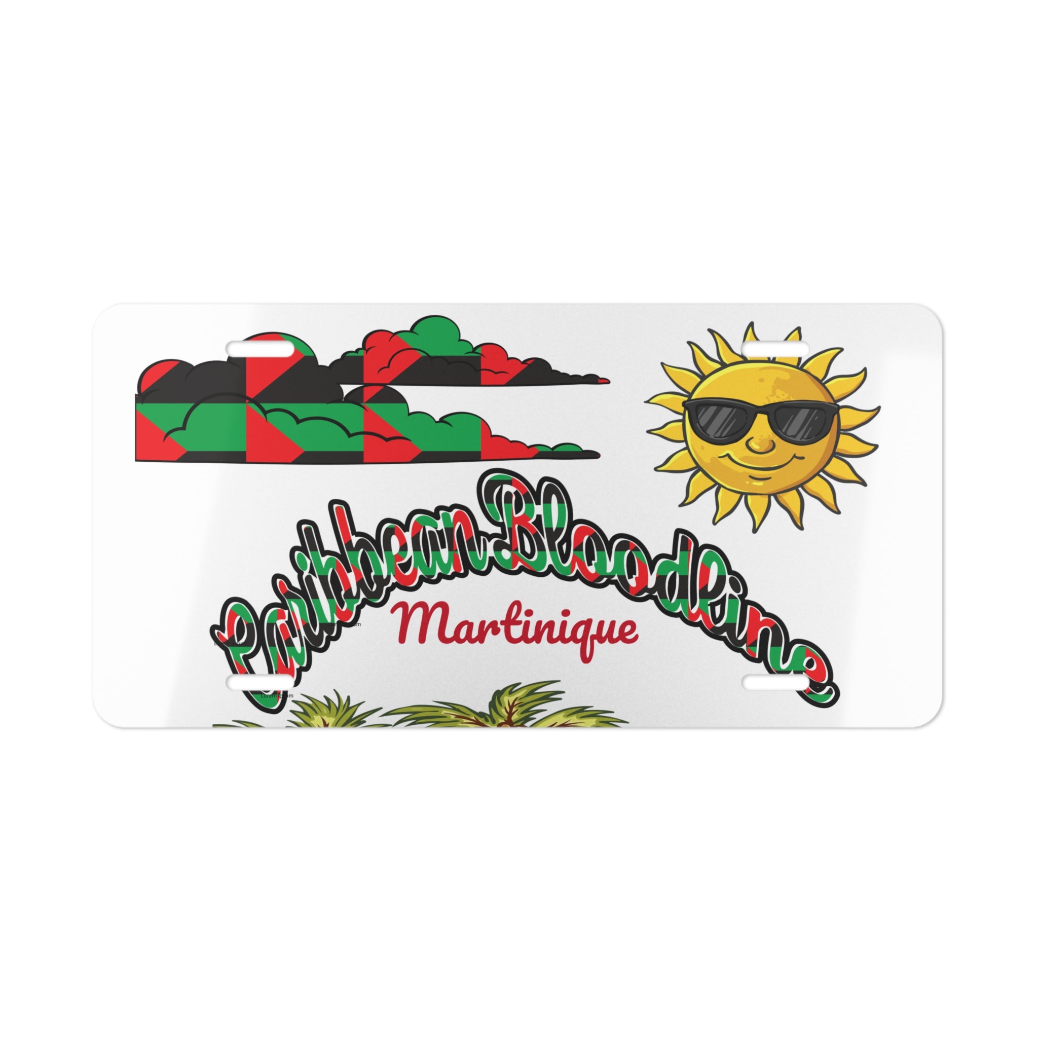 Martinique Vanity License Plate