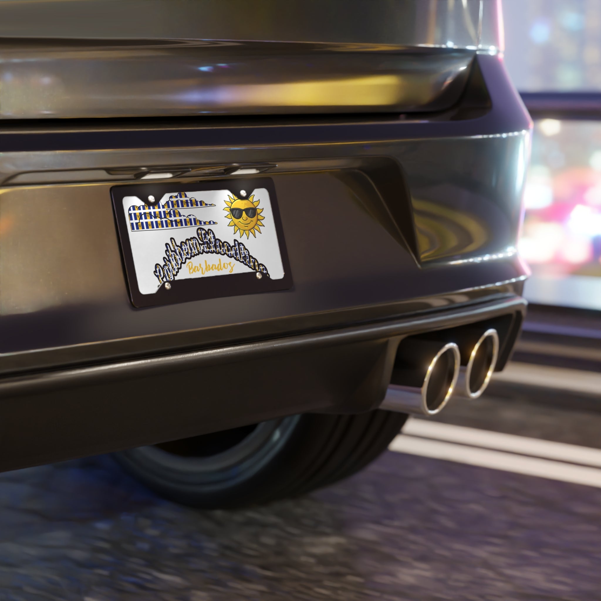 Barbados Vanity License Plate