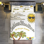 3-Piece Bedding Set-86"×70"/ 218×177cm (Dual-sideded Printing)