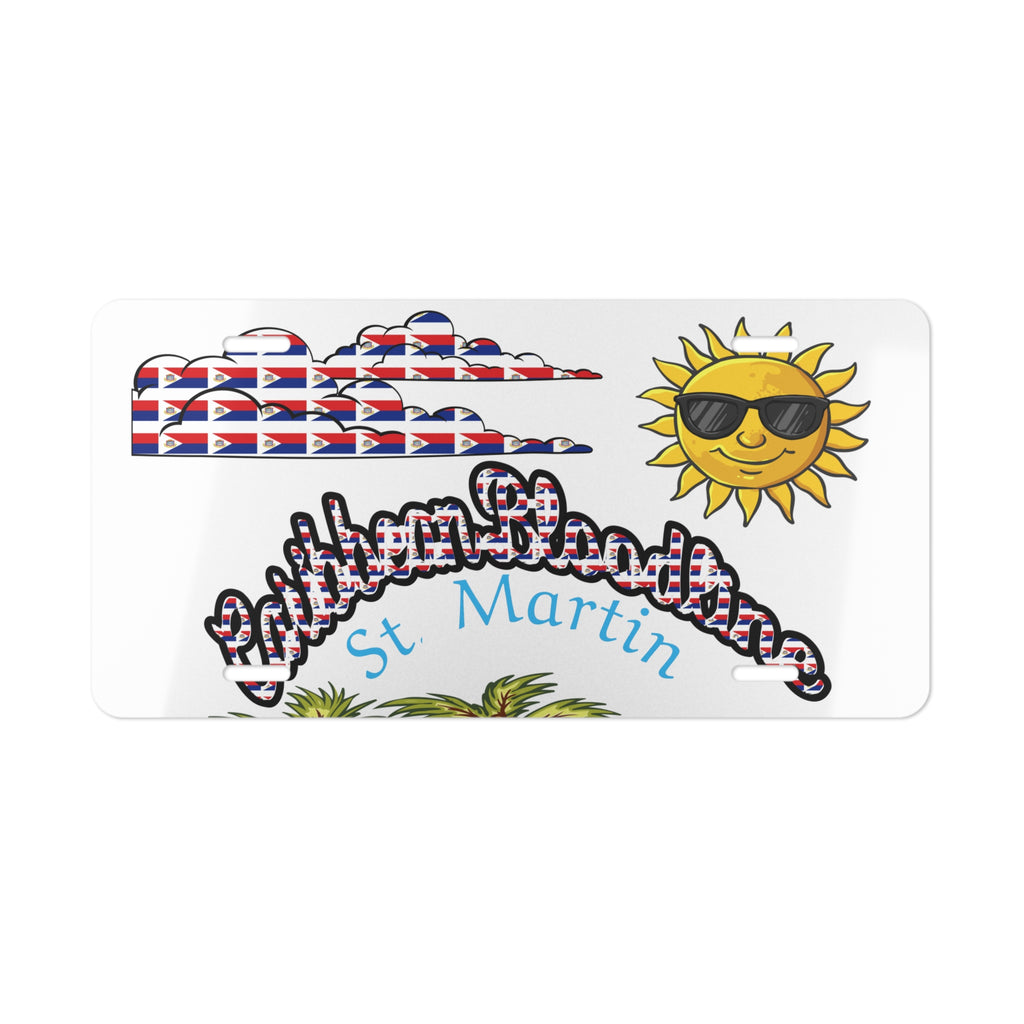 St. Martin Vanity License Plate