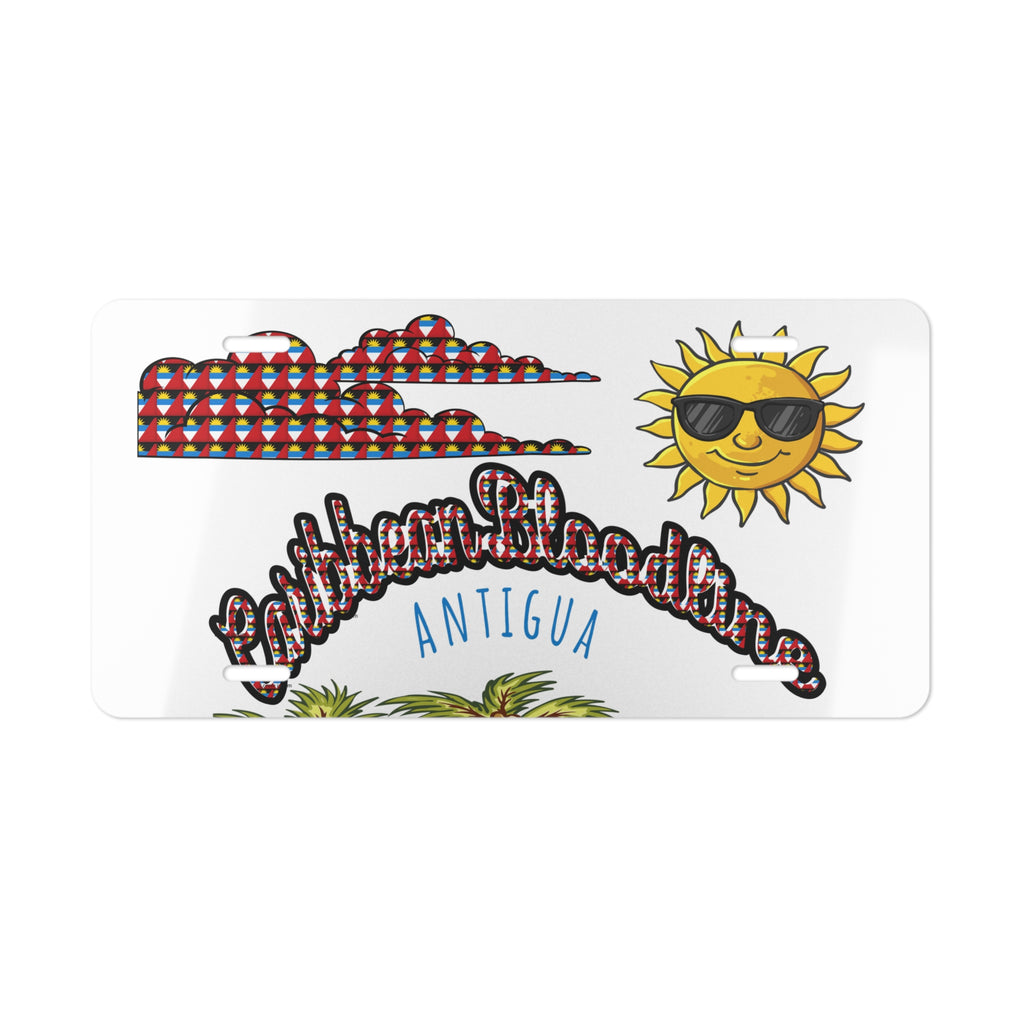 Antigua Vanity License Plate