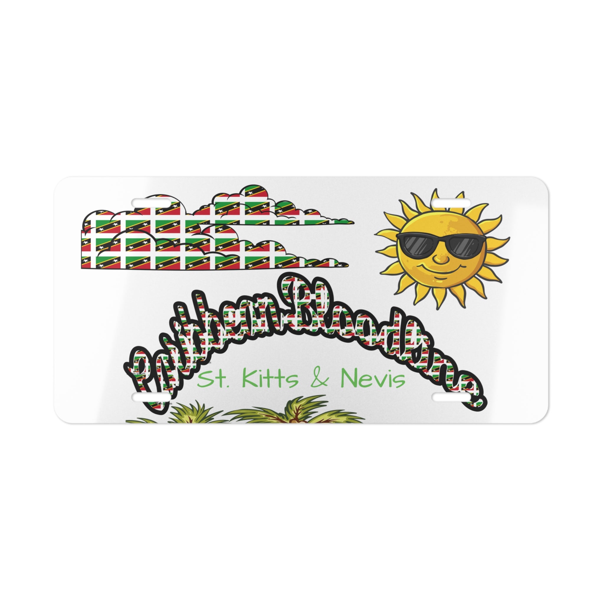 St. Kitts & Nevis Vanity License Plate