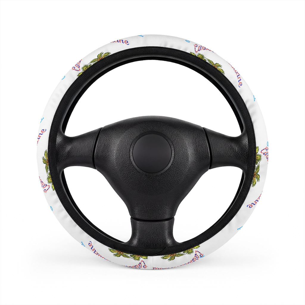Puerto Rico Steering Wheel Cover