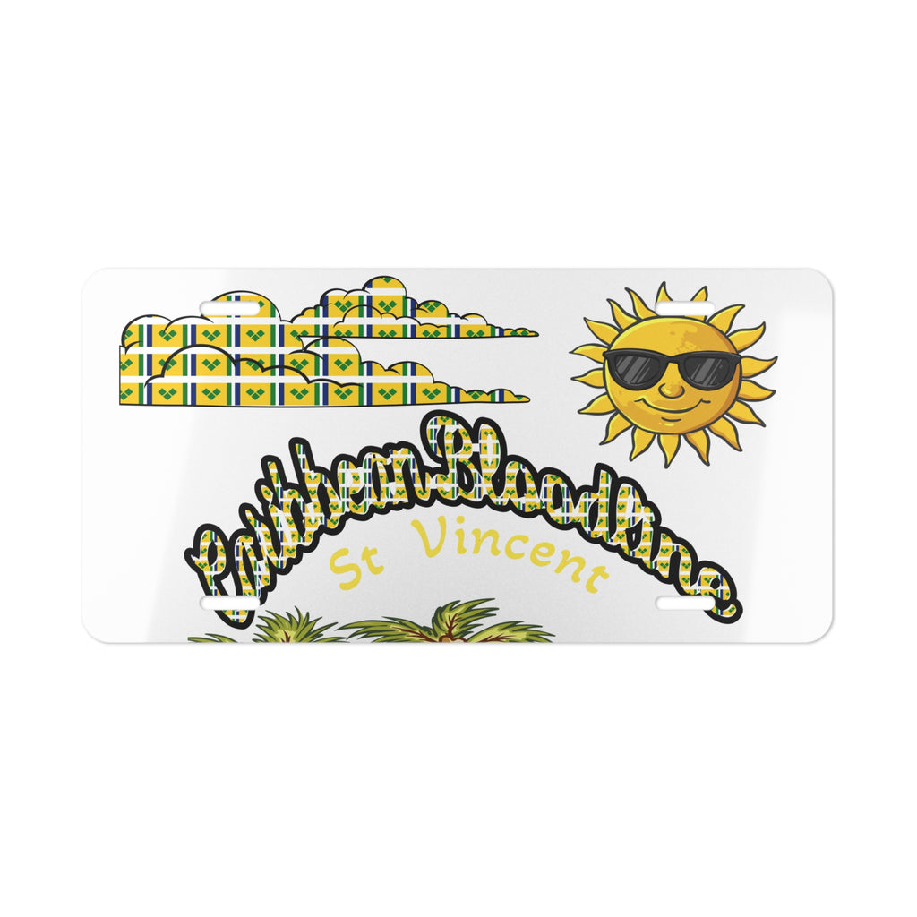 St. Vincent Vanity License Plate