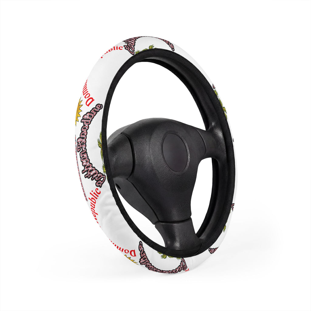 Dominican Republic Steering Wheel Cover