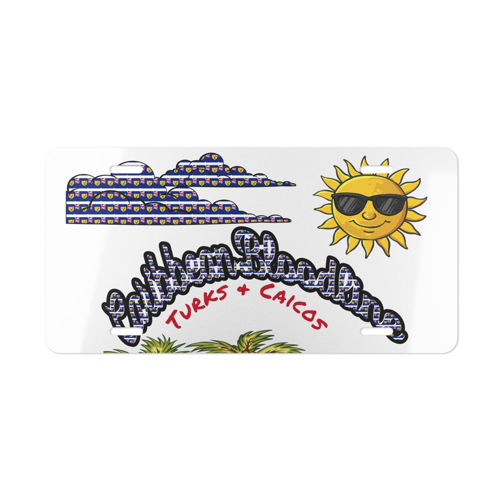 Turks & Caicos Vanity License Plate
