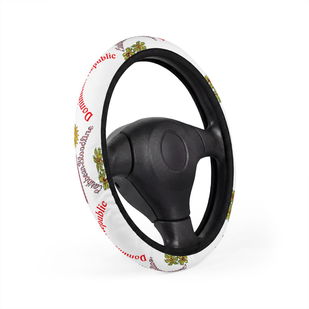 Dominican Republic Steering Wheel Cover