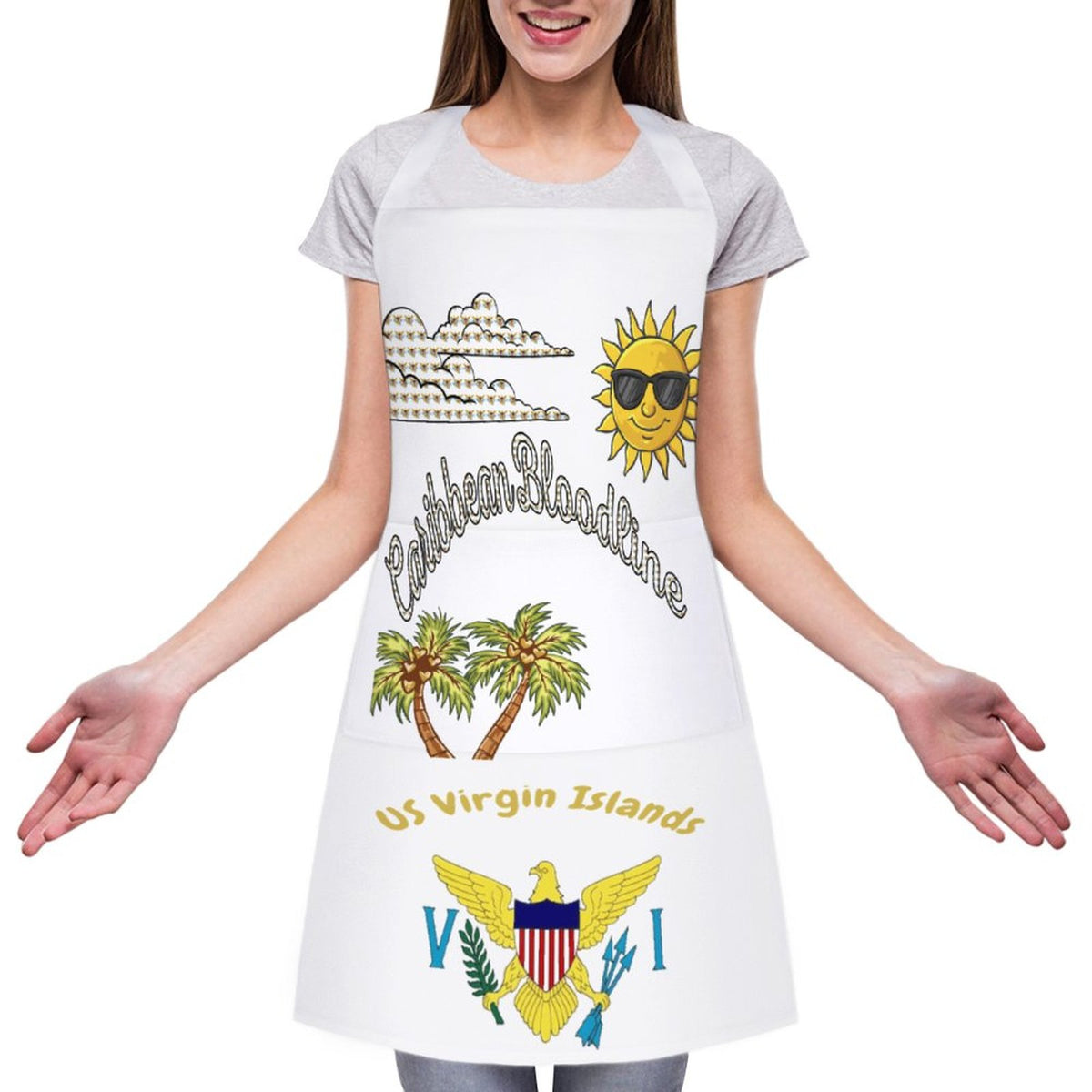 Adult Apron with Pocket