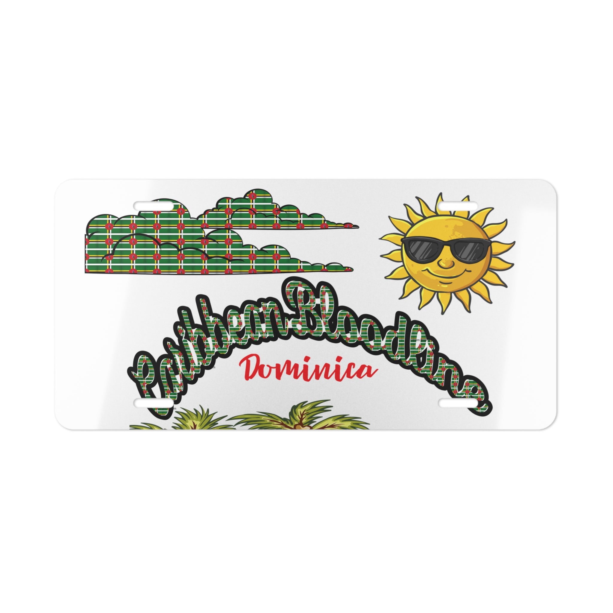 Dominica Vanity License Plate
