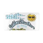 St. Lucia Vanity License Plate