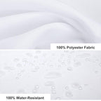 Shower Curtain Set with 3 Rugs